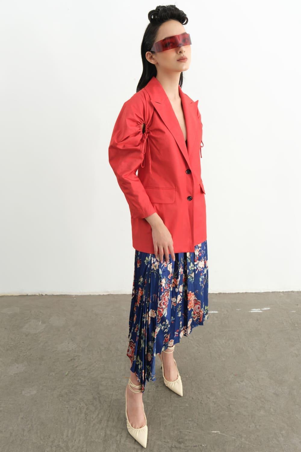 Piimio Asymmetric Flap Skirt MEAN BLVD