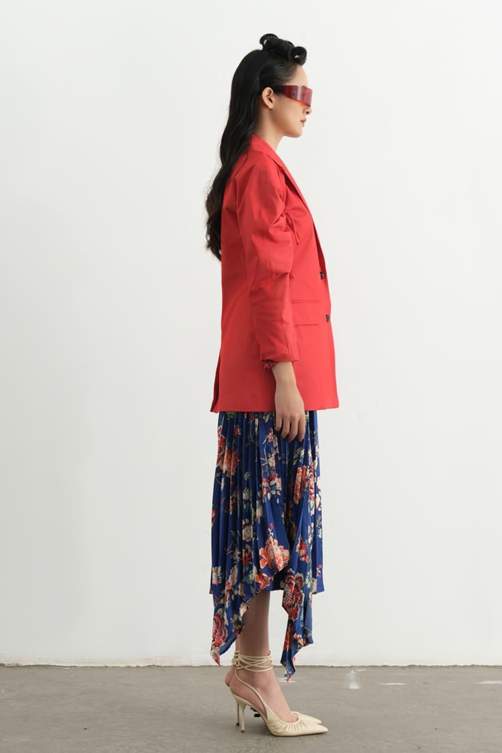 Piimio Asymmetric Flap Skirt MEAN BLVD