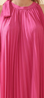 Pinky Pleated Maxi Dress MEAN BLVD