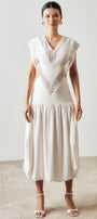 Poorna V-Neck Dress MEAN BLVD