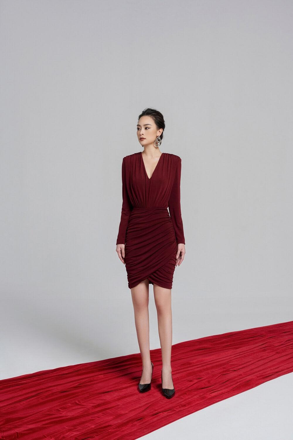 Primrose Gathered Dress MEAN BLVD