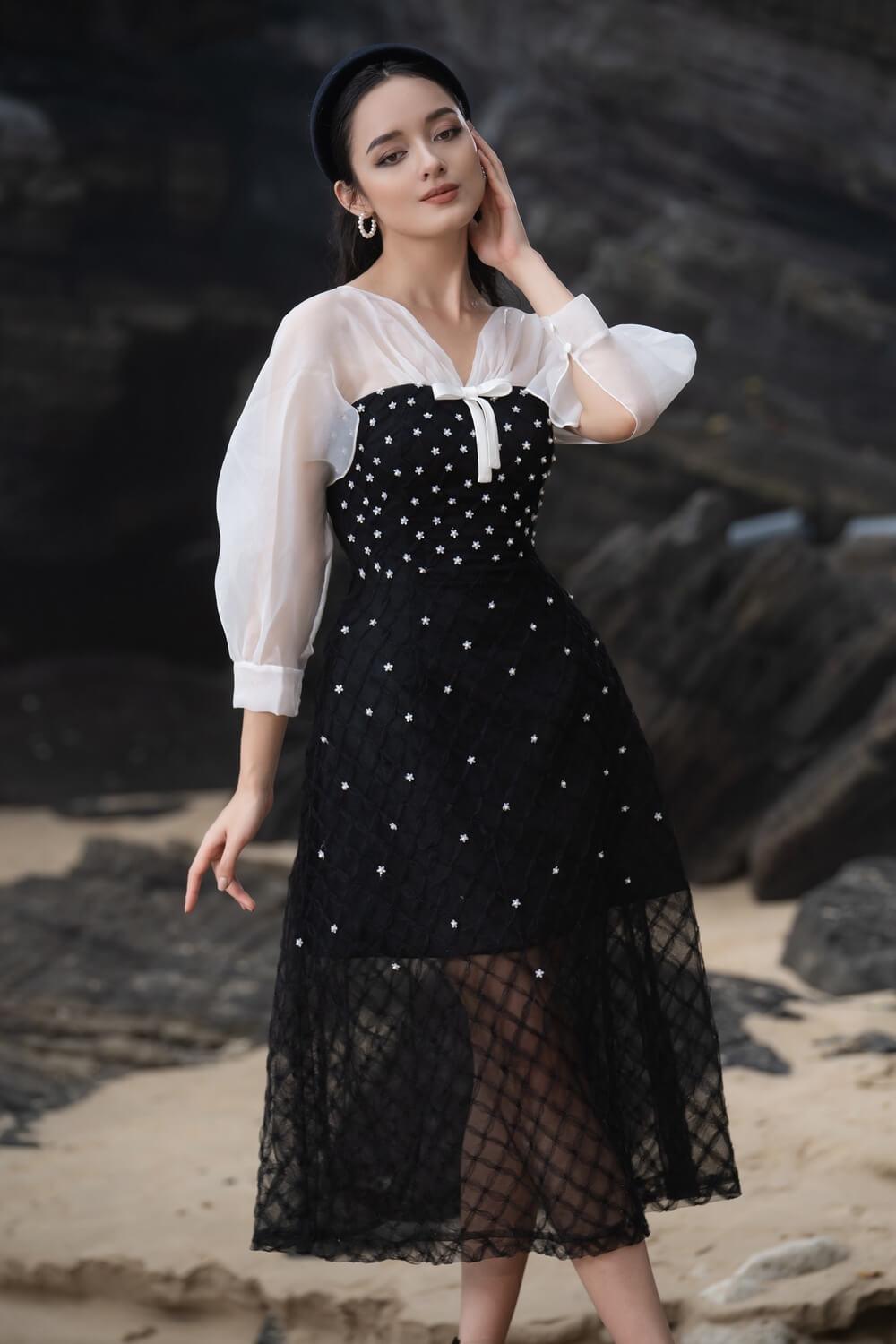 Priya Long Sleeves Dress MEAN BLVD