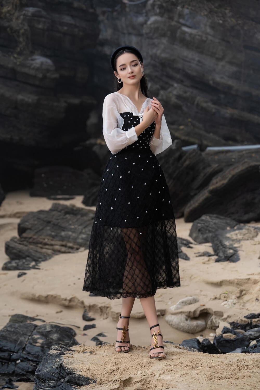 Priya Long Sleeves Dress MEAN BLVD