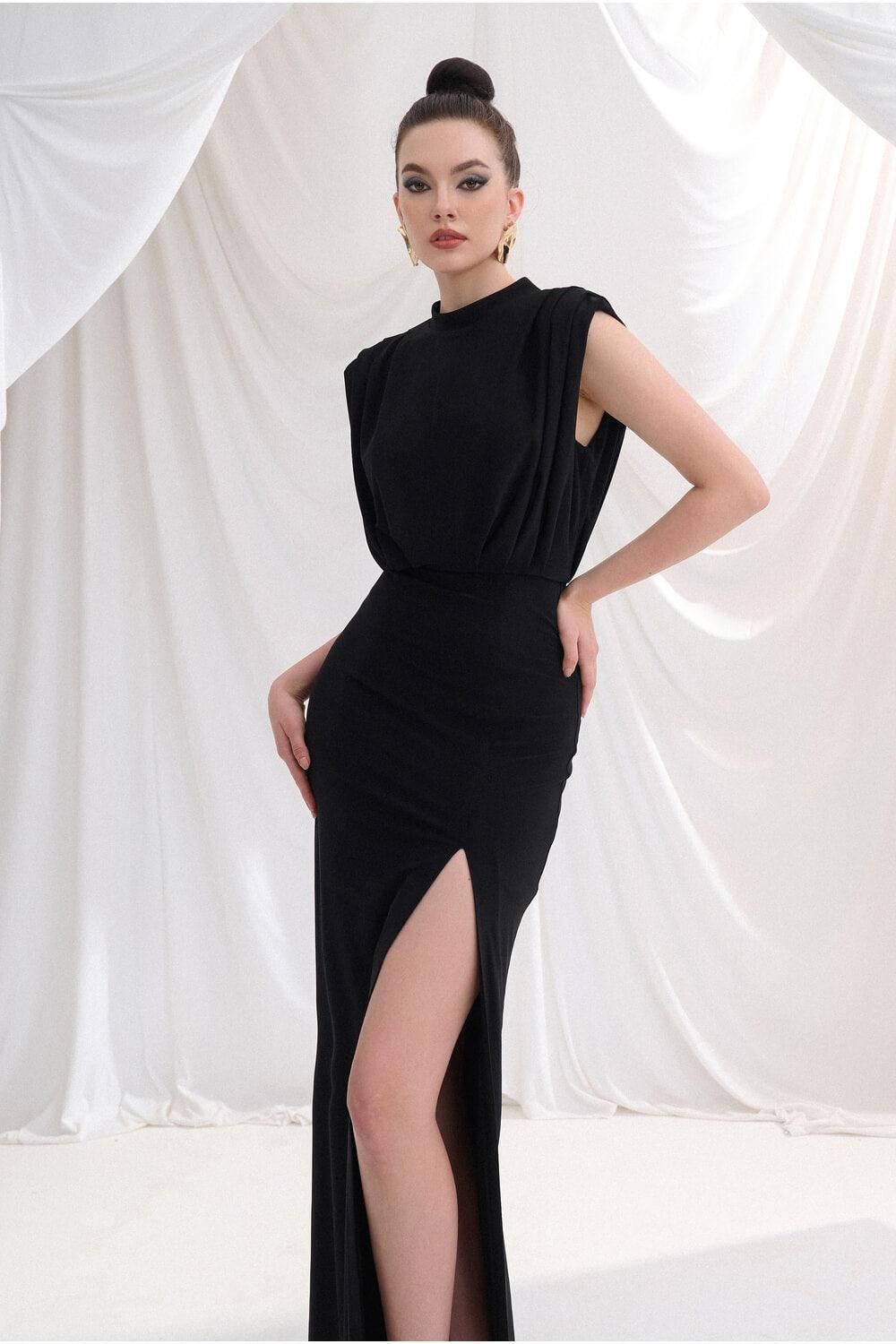 Quinna Blouson Sleeveless Cotton Maxi Dress MEAN BLVD