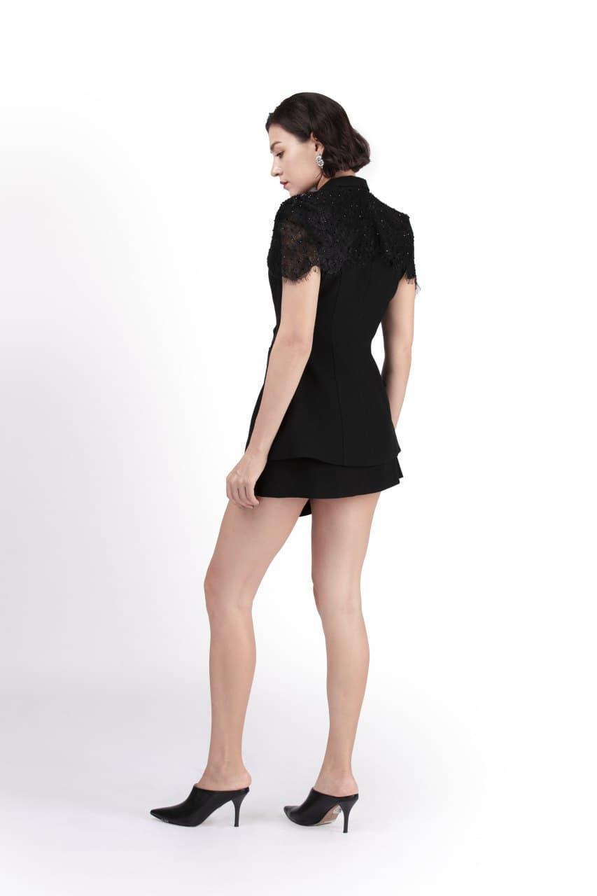 Rachel Wool-Crepe Blazer MEAN BLVD