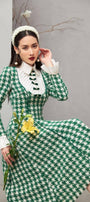 Ratih Long Sleeves Tweed Dress MEAN BLVD