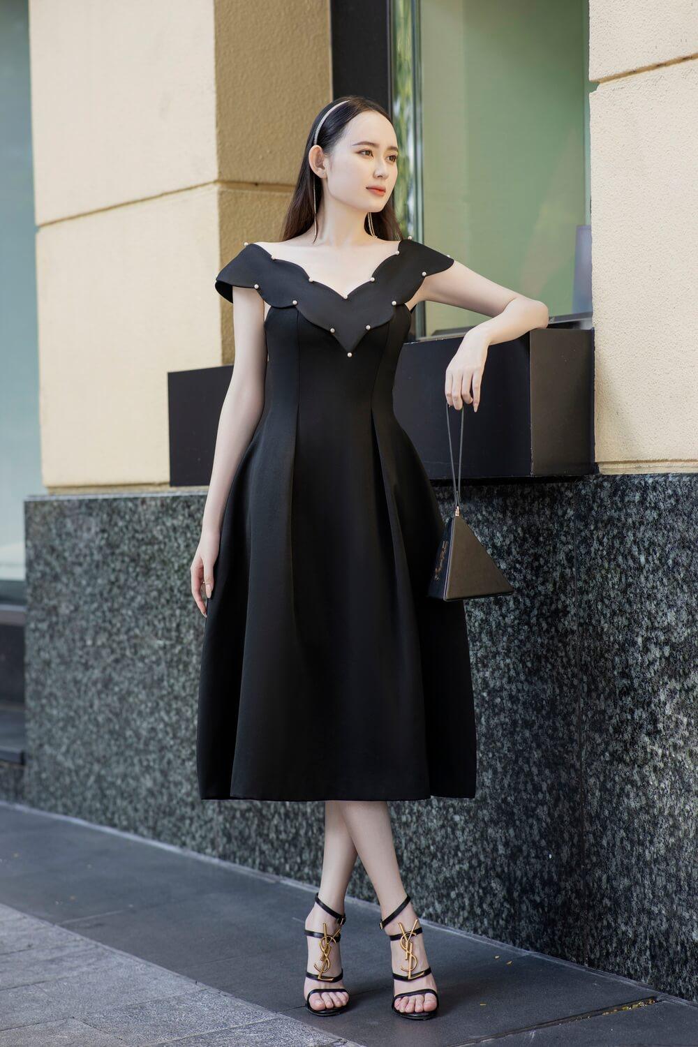 Reilly V-Neck Dress MEAN BLVD