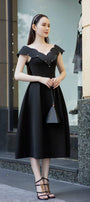 Reilly V-Neck Dress MEAN BLVD
