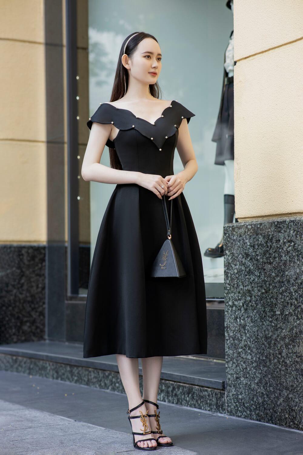 Reilly V-Neck Dress MEAN BLVD