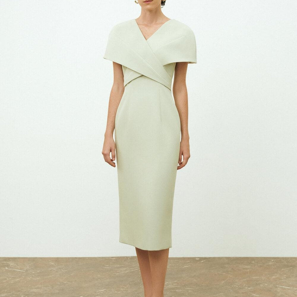 Renata Cape Sleeves Dress MEAN BLVD