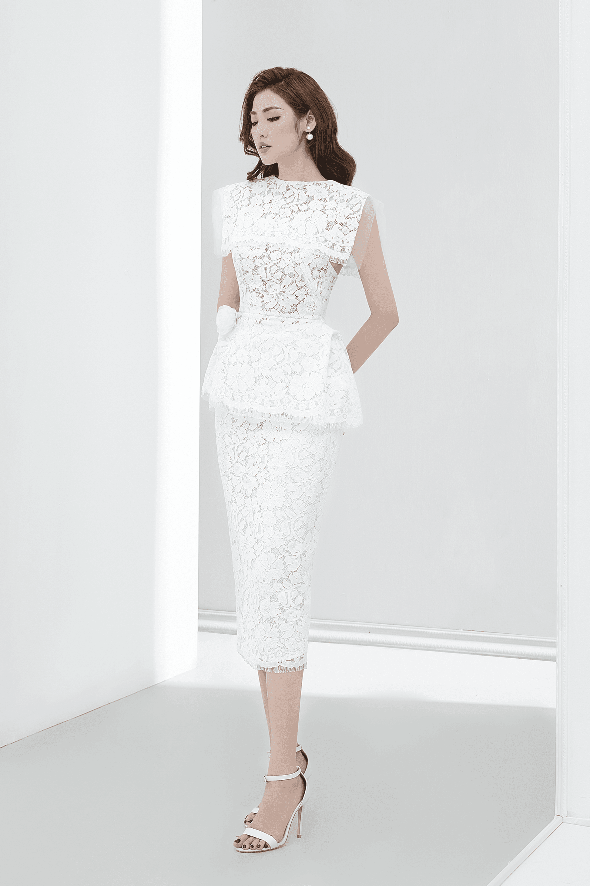 Rene Pencil Lace Skirt MEAN BLVD