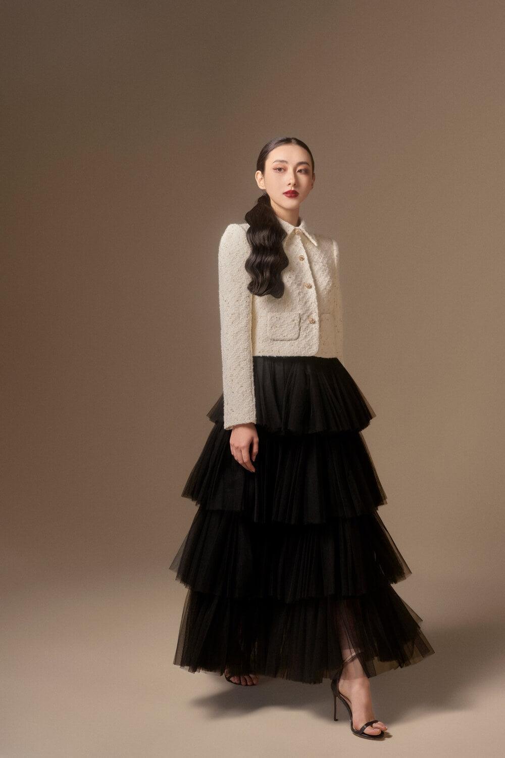 Rigel Ruffle Layers Skirt MEAN BLVD