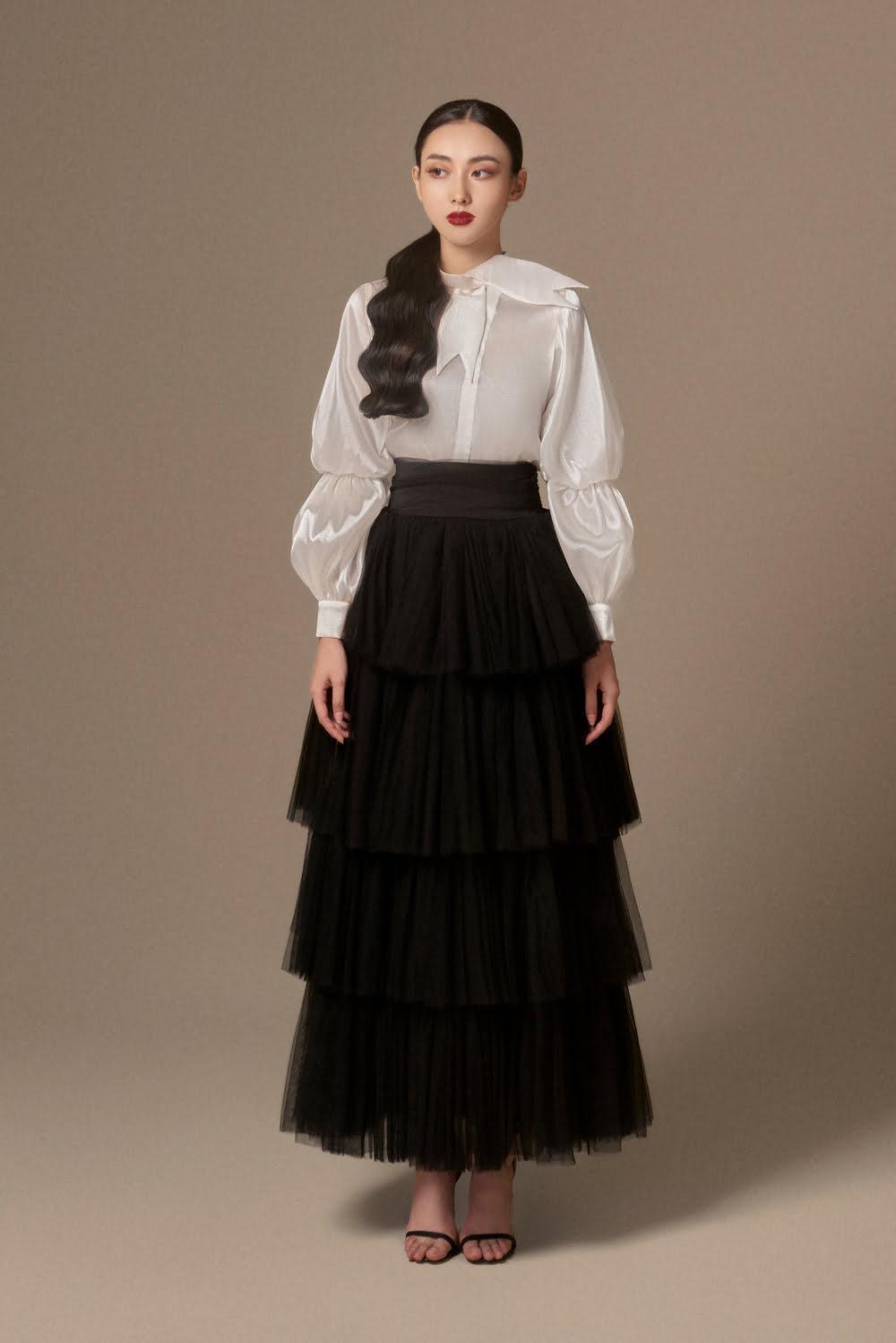 Rigel Ruffle Layers Skirt MEAN BLVD