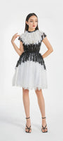 Rihanna Ruffle Dress MEAN BLVD