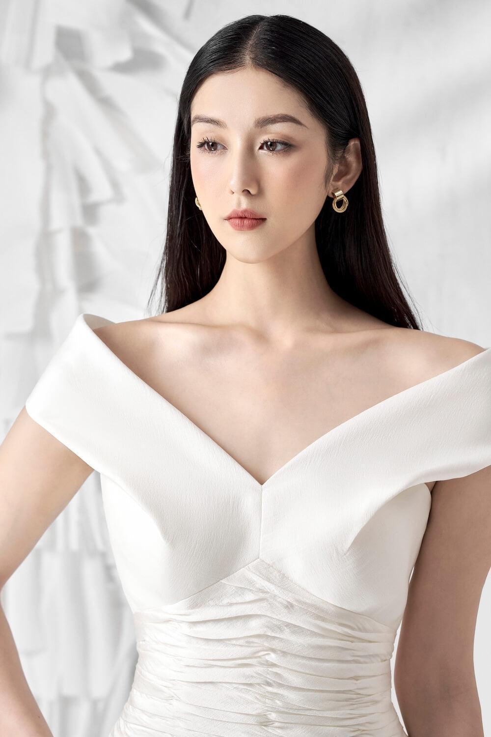 Rita Fall Shoulder Dress MEAN BLVD