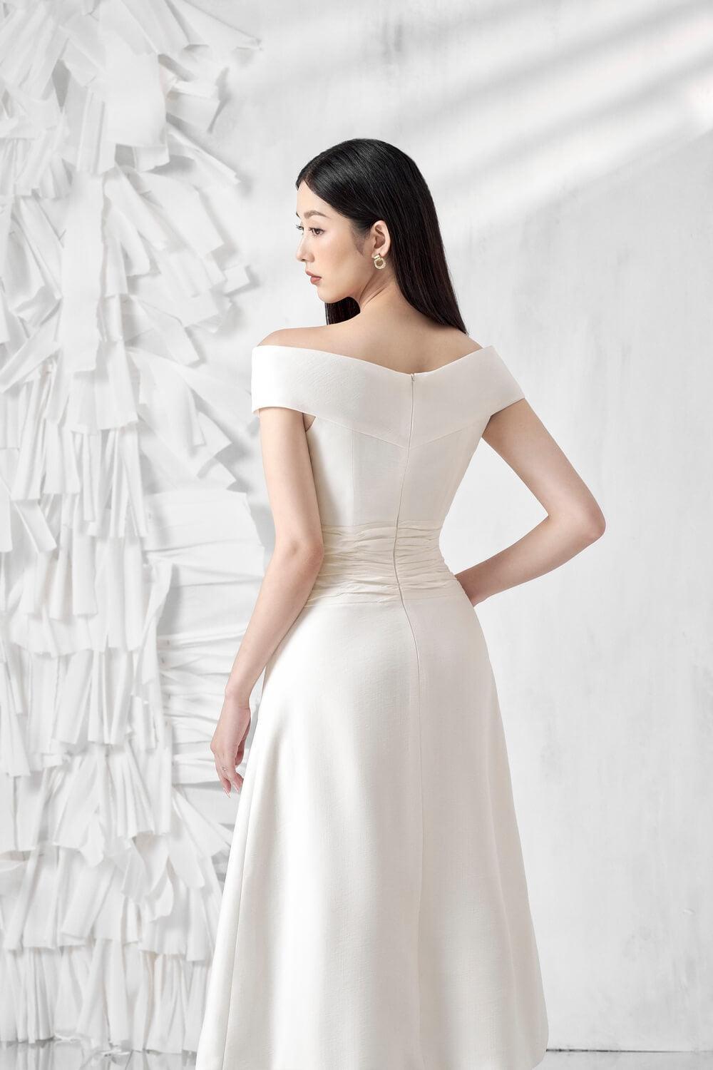 Rita Fall Shoulder Dress MEAN BLVD