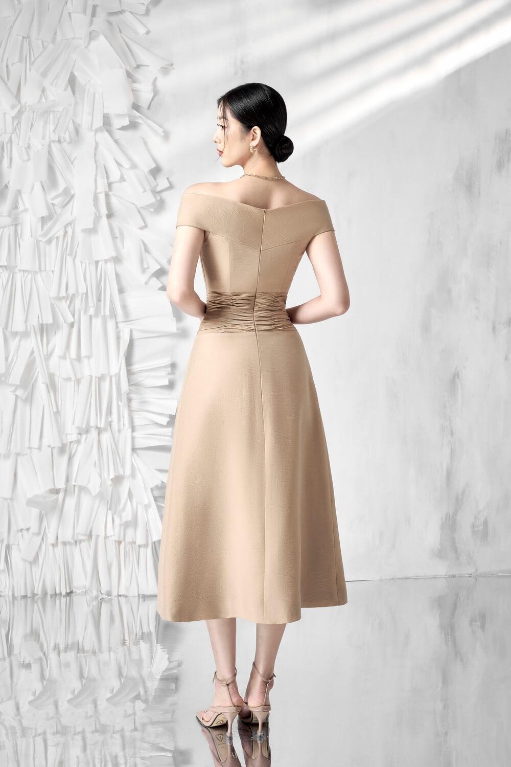 Rita Fall Shoulder Dress MEAN BLVD