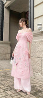Rita Off-Shoulder Ao Dai MEAN BLVD