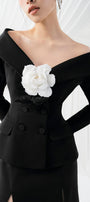 Rocky Sides Slit Skirt MEAN BLVD