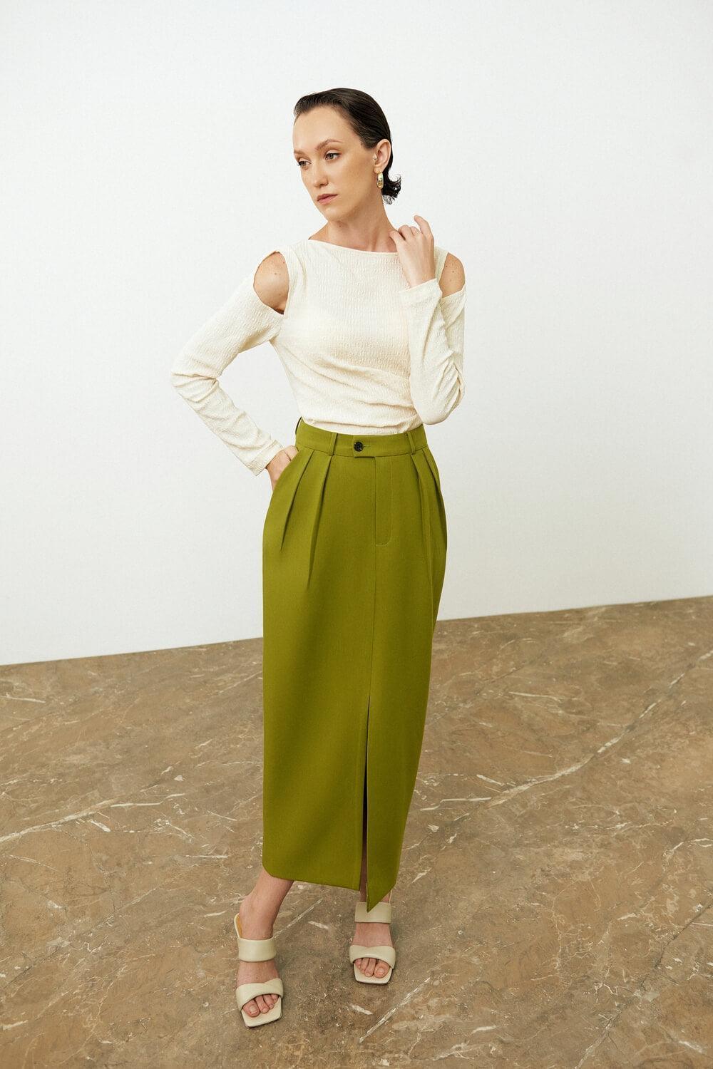 Rosalie Open Shoulder Top MEAN BLVD