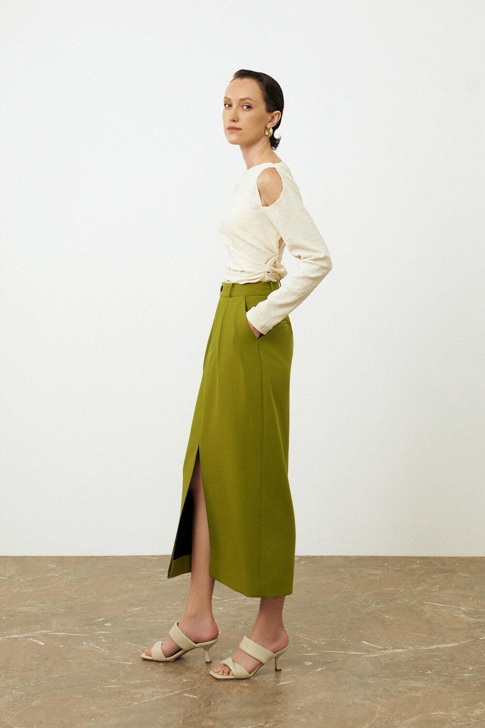Rosalie Open Shoulder Top MEAN BLVD