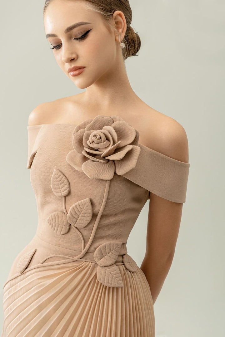 Rose Off-Shoulder Dress MEAN BLVD
