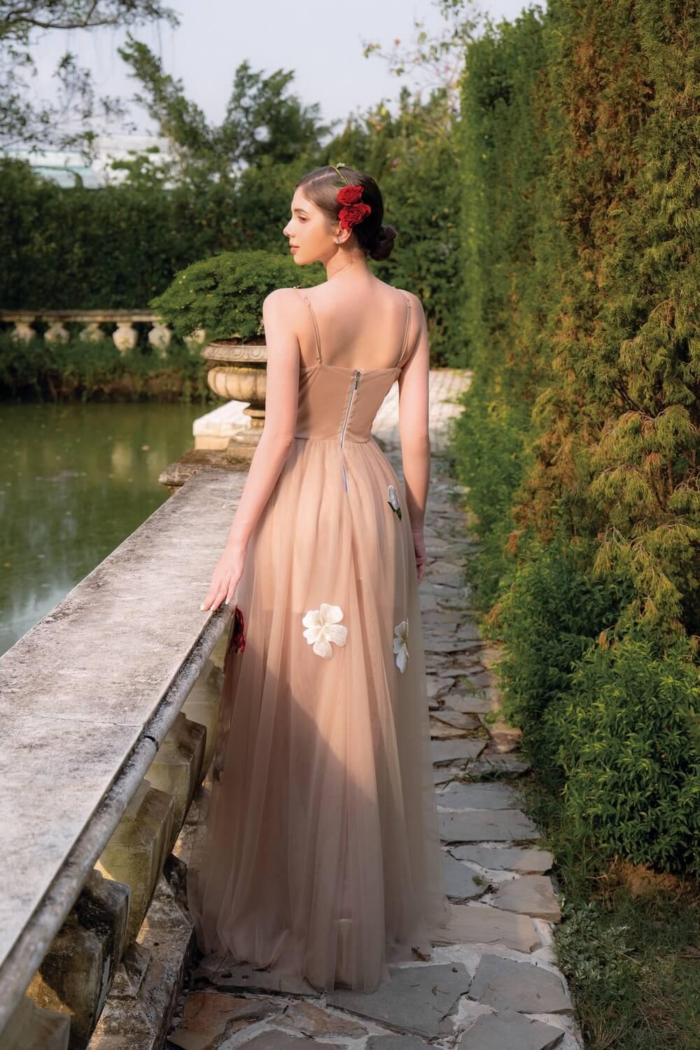 Rosey Fitted Waist Dress MEAN BLVD