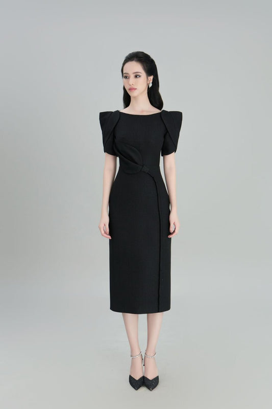 Sandy Boat Neck Dress MEAN BLVD