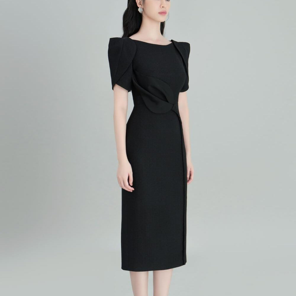 Sandy Boat Neck Dress MEAN BLVD