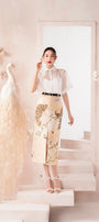 Sari Front Slit Skirt MEAN BLVD