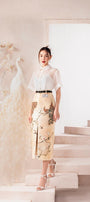 Sari Front Slit Skirt MEAN BLVD
