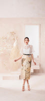 Sari Front Slit Skirt MEAN BLVD