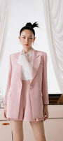 Sophie Straight Mandarin Collar Organza Shirt MEAN BLVD