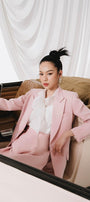 Sophie Straight Mandarin Collar Organza Shirt MEAN BLVD