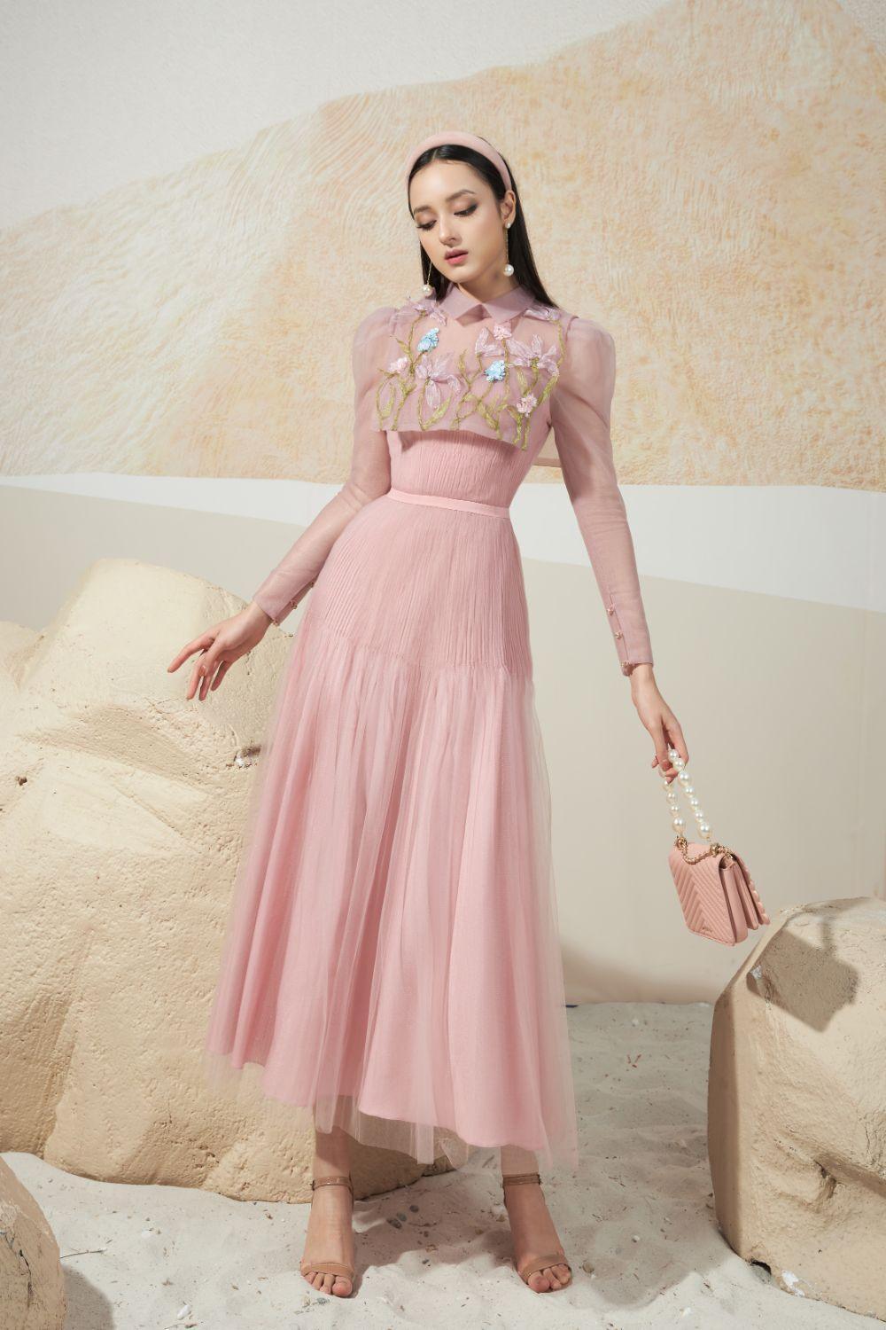 Sprouse Puffy Shoulder Dress MEAN BLVD