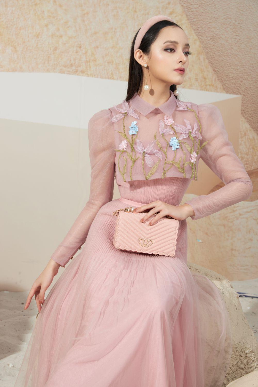 Sprouse Puffy Shoulder Dress MEAN BLVD