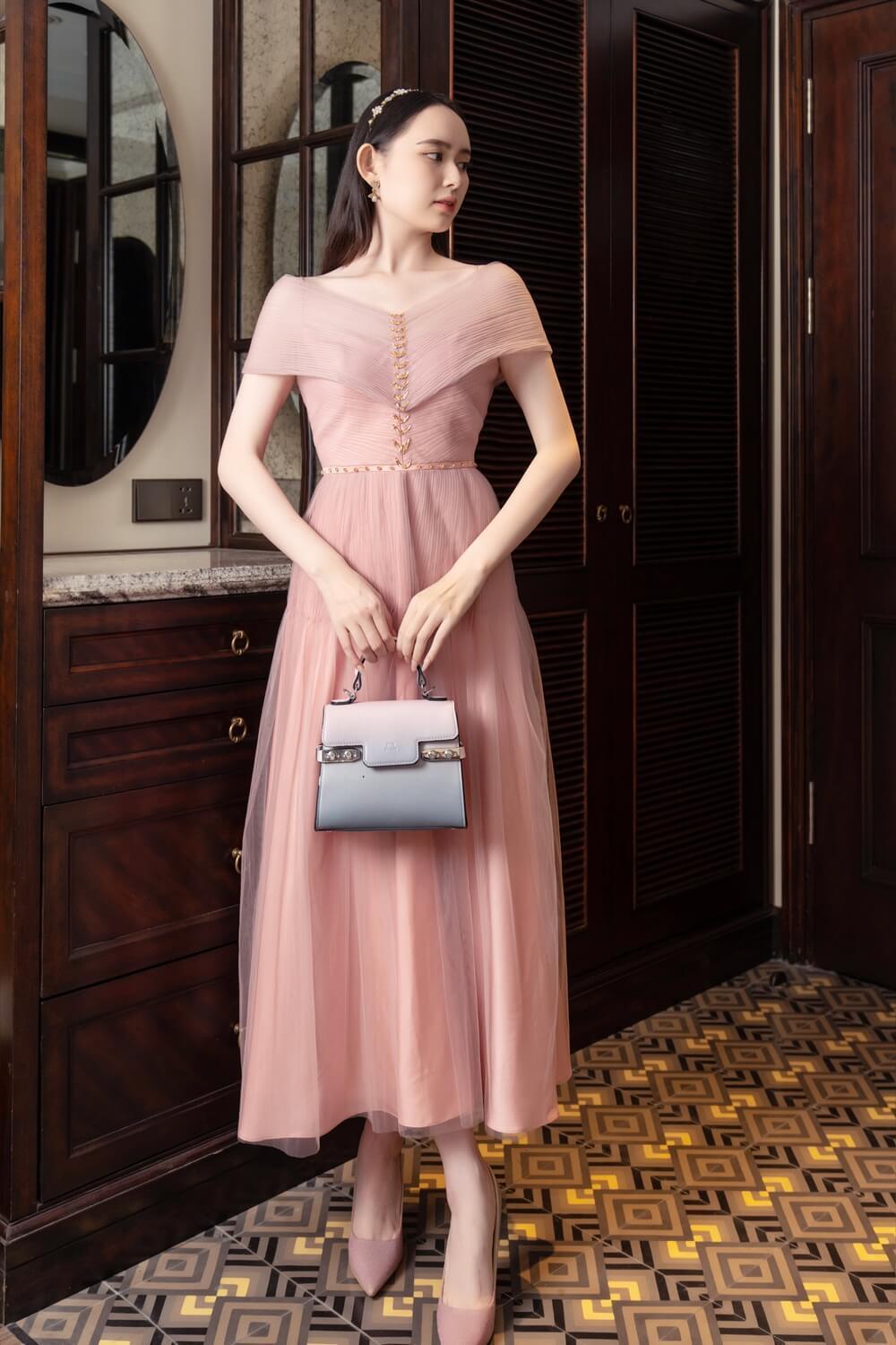 Stratton V-Neck Dress MEAN BLVD