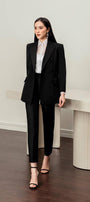 Taylor Asymmetric Lapel Blazer MEAN BLVD