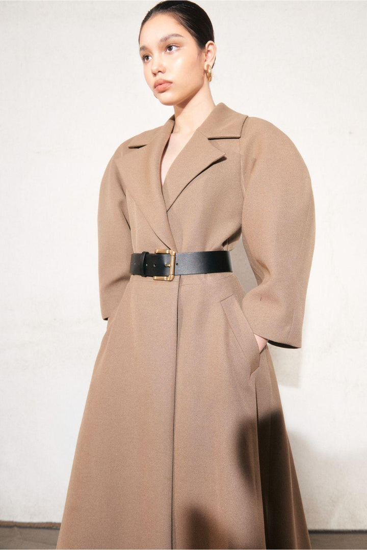 Theodora Puffy Sleeves Coat MEAN BLVD