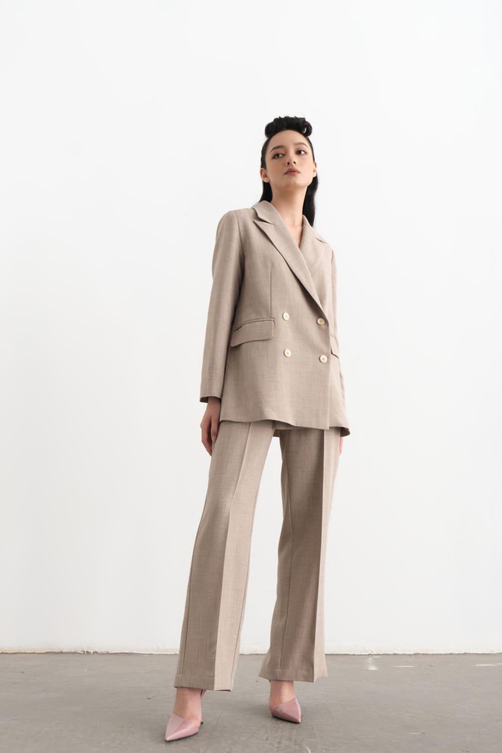 Thomasin Double-Breasted Blazer MEAN BLVD