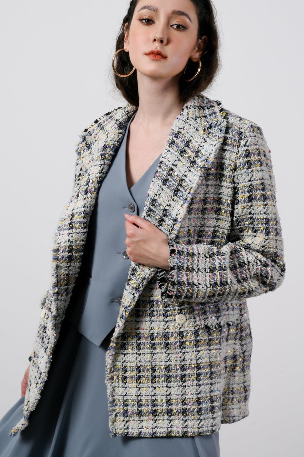 Thomasin Double-Breasted Blazer MEAN BLVD