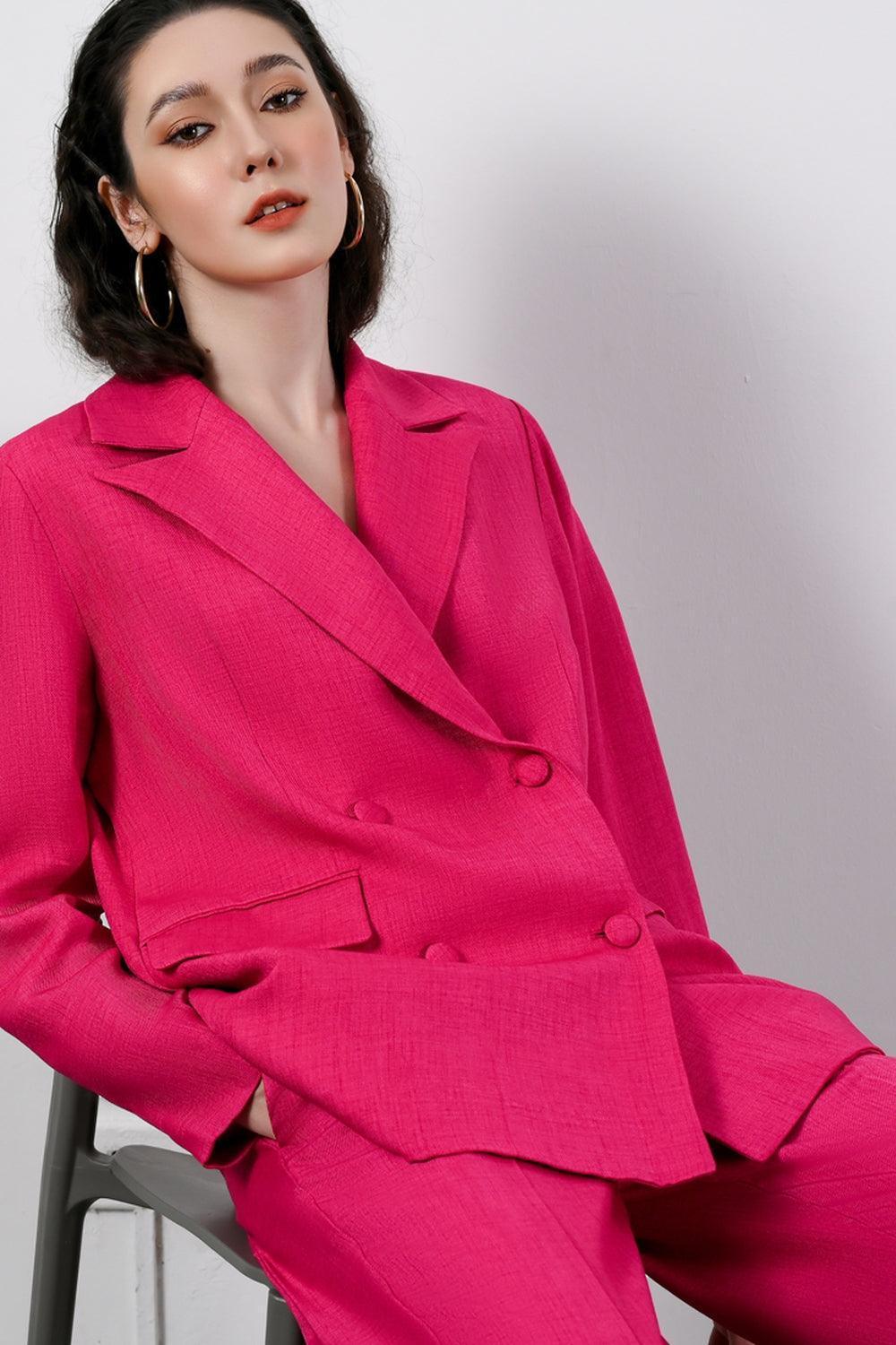 Thomasin Double-Breasted Blazer MEAN BLVD