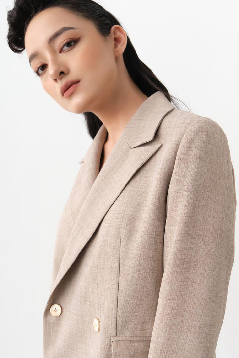 Thomasin Double-Breasted Blazer MEAN BLVD
