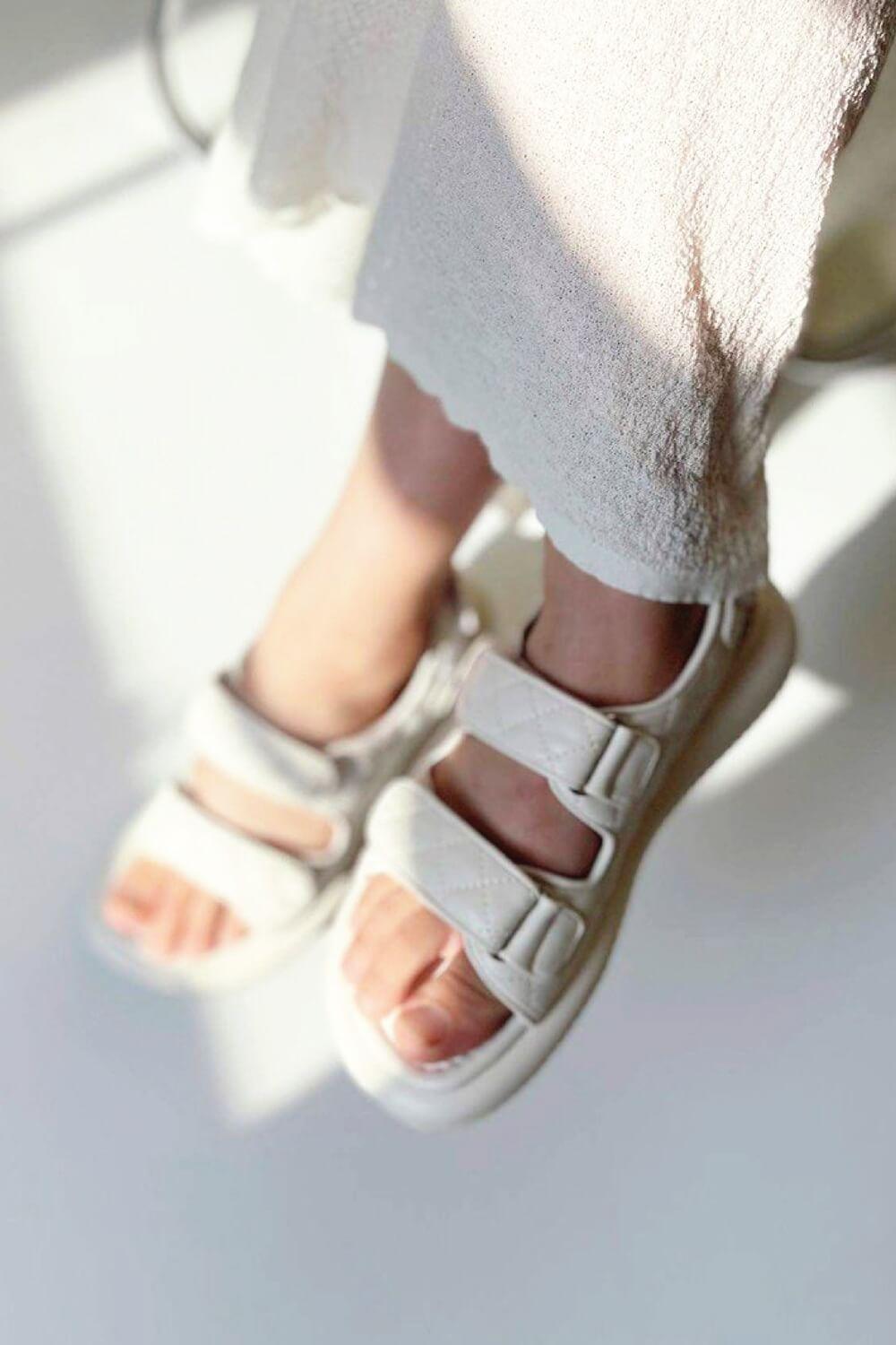 Topaz Leather Sandals