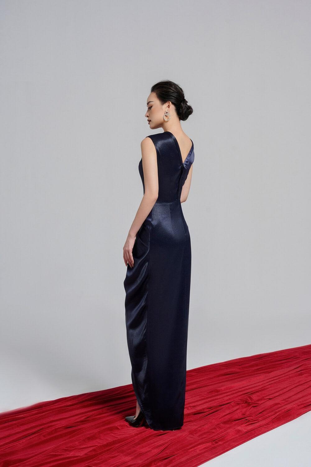 Topaz V-Neck Dress MEAN BLVD