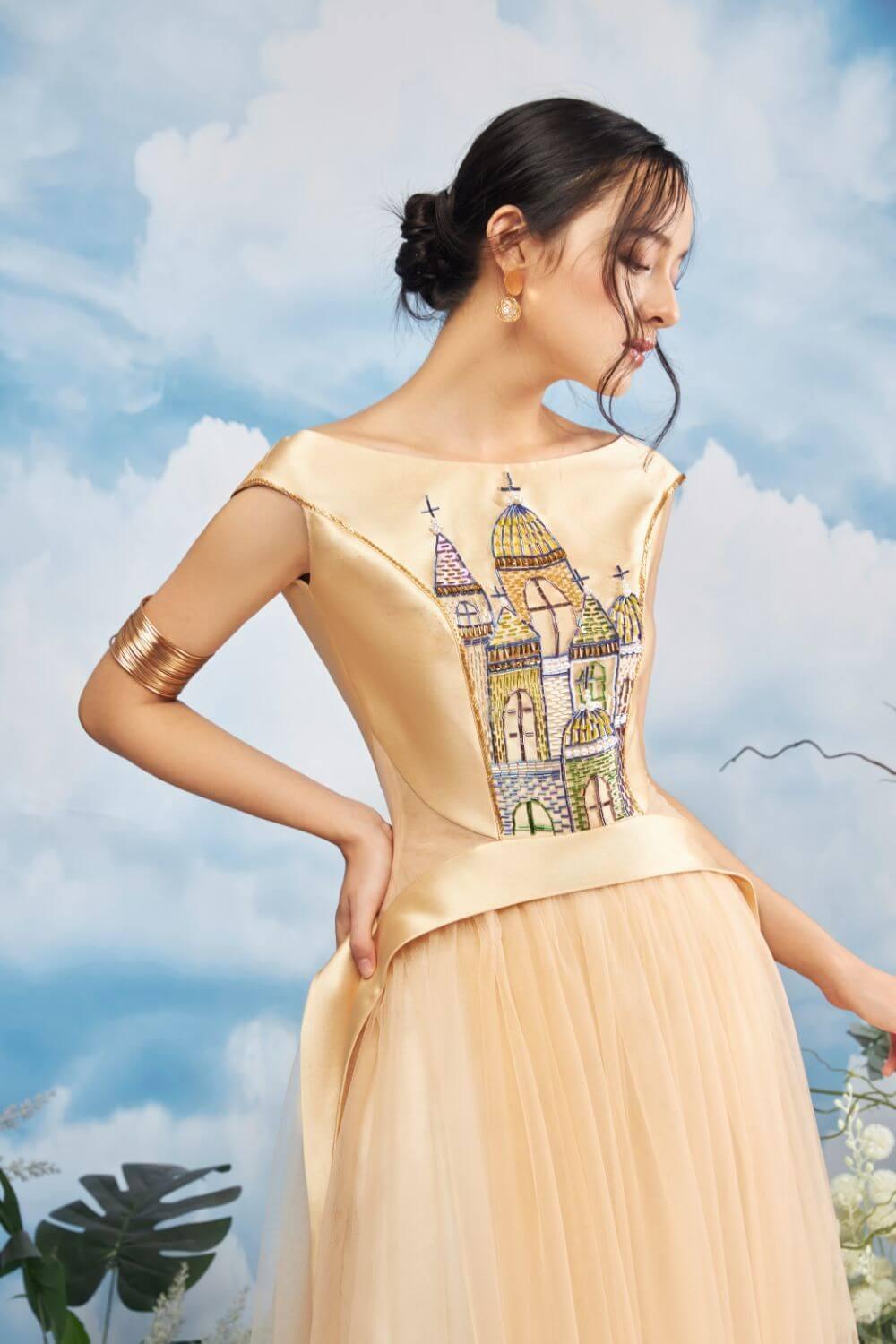 Trickster Embroidered Dress MEAN BLVD