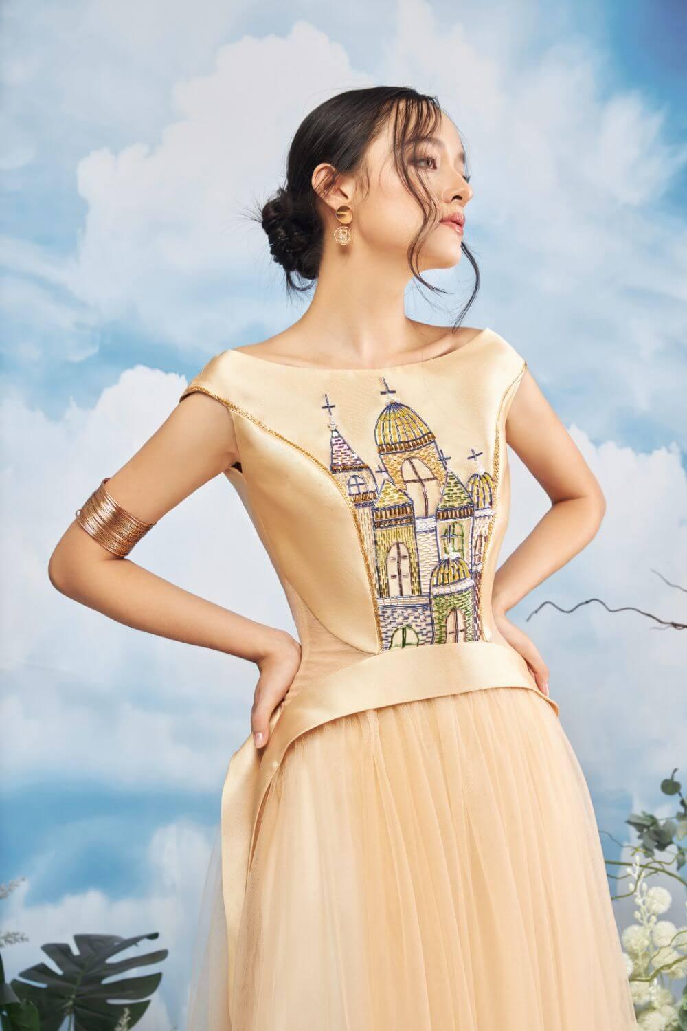 Trickster Embroidered Dress MEAN BLVD