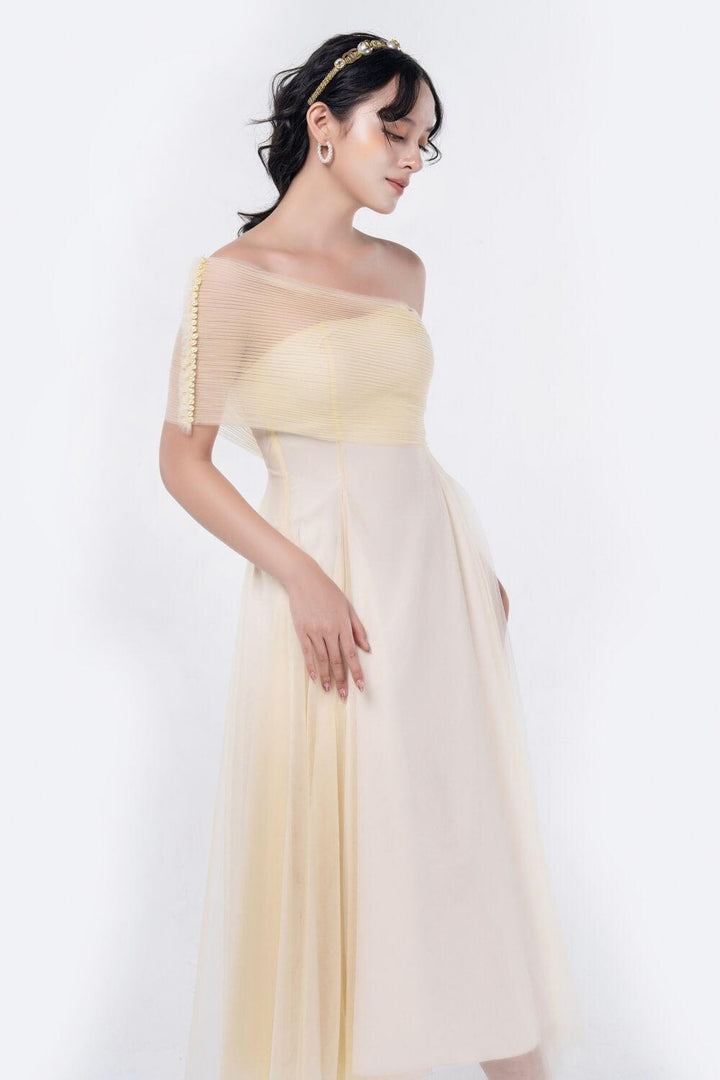 Turkel One Shoulder Dress MEAN BLVD