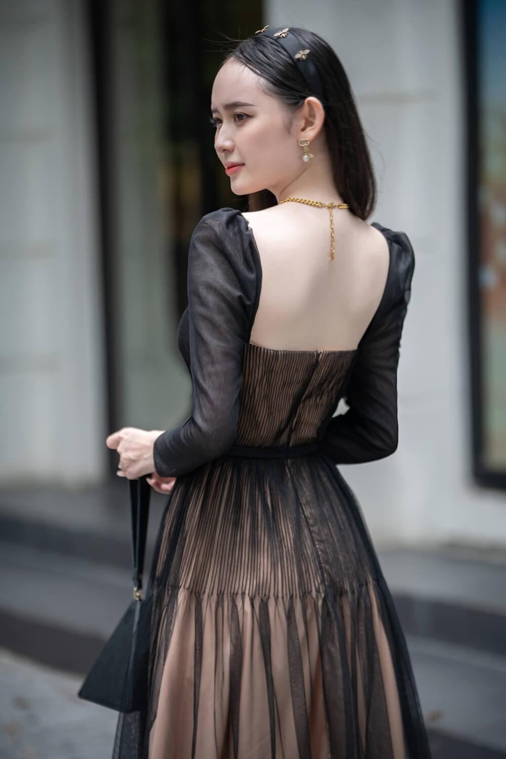 Tyler Square Neck Dress MEAN BLVD