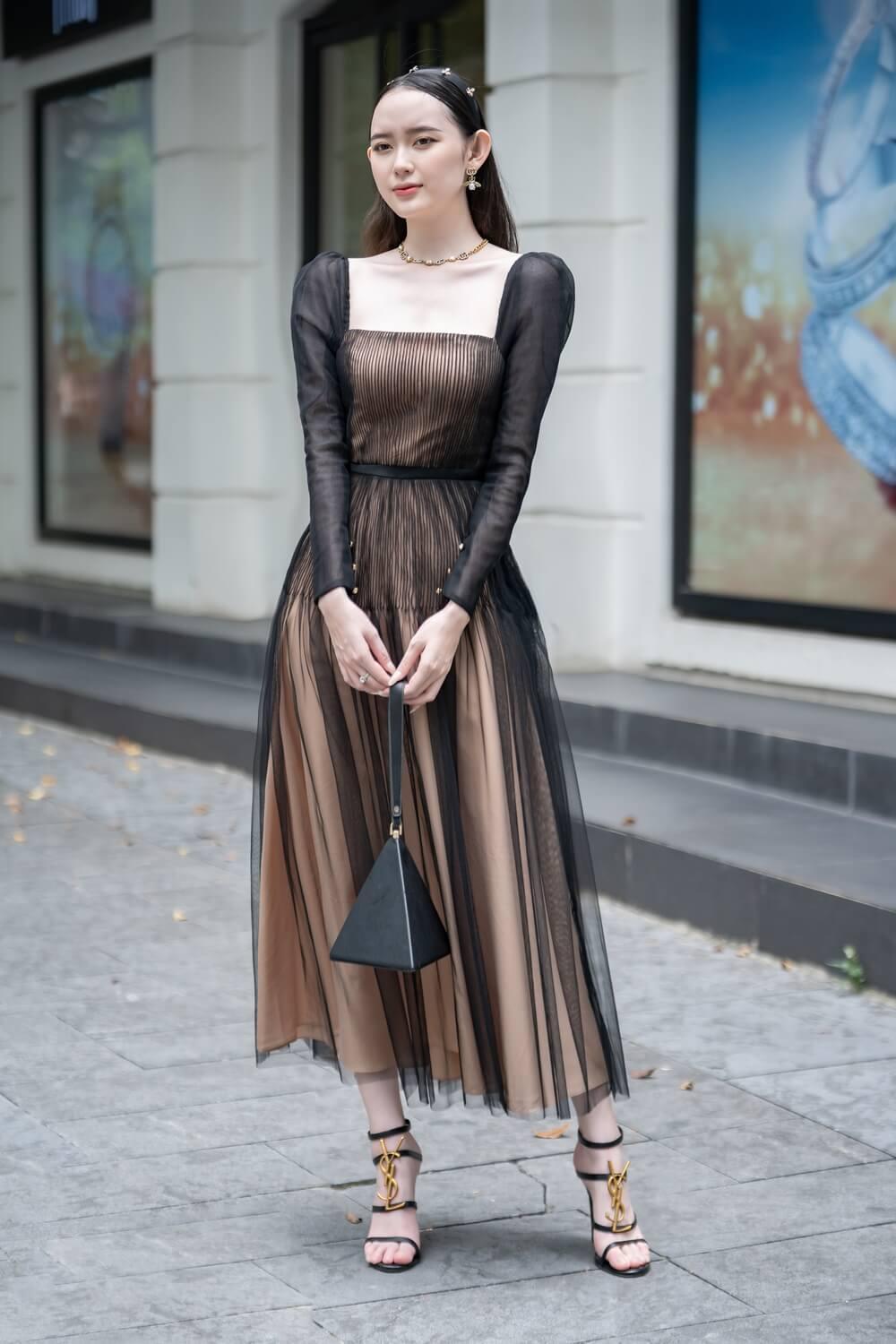 Tyler Square Neck Dress MEAN BLVD